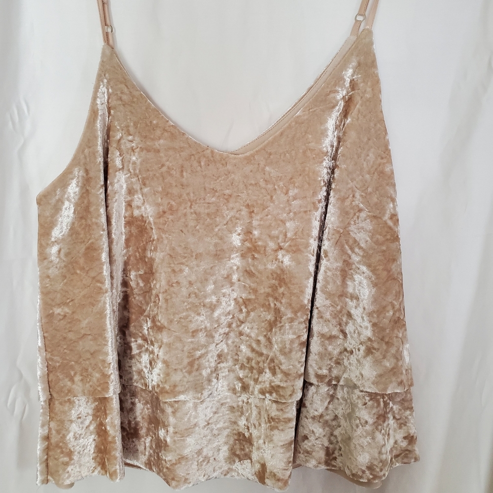 Textured Cream Top